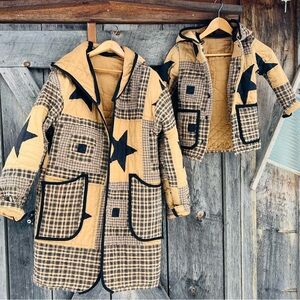 Handmade Patchwork Star Jacket